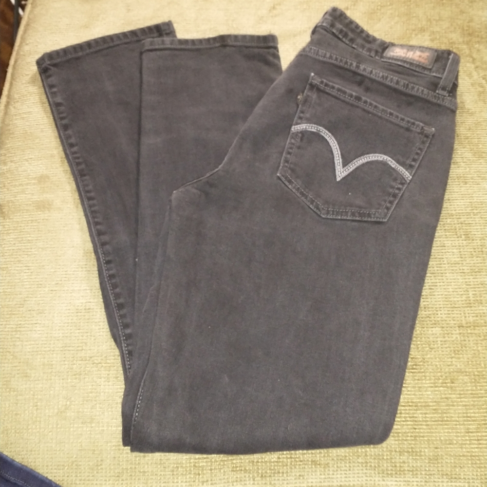 Levi's mid rise skinny jeans black size 10m